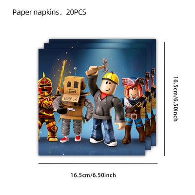 Servilletas Roblox (x20u)