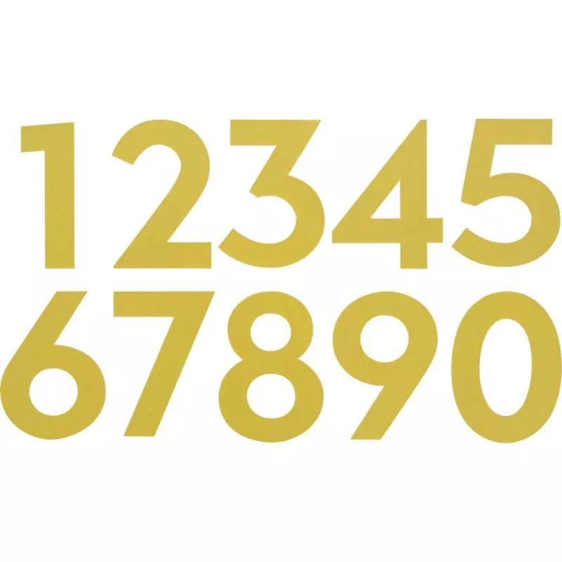 Centro Mesa Stickers Personalizable Navy and Gold (x3u)