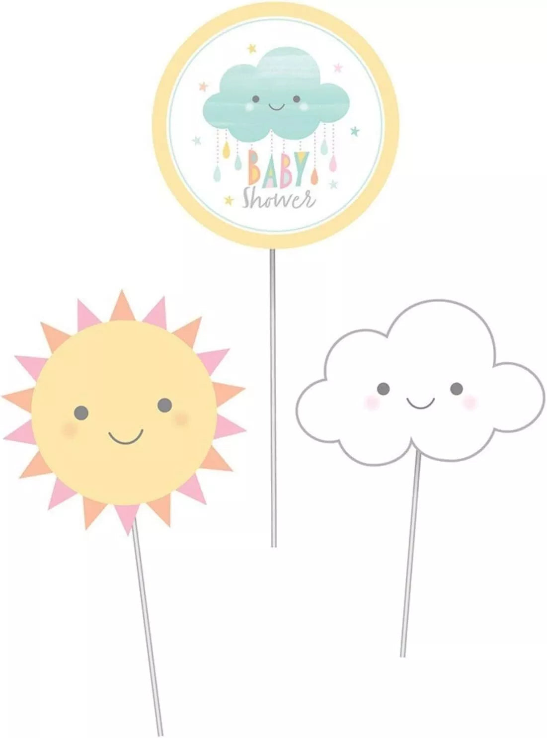 Sunshine Baby Centerpiece Sticks (x3u)