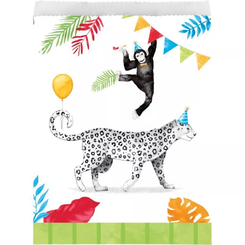 Bolsas de Papel Party Animals (x8u)
