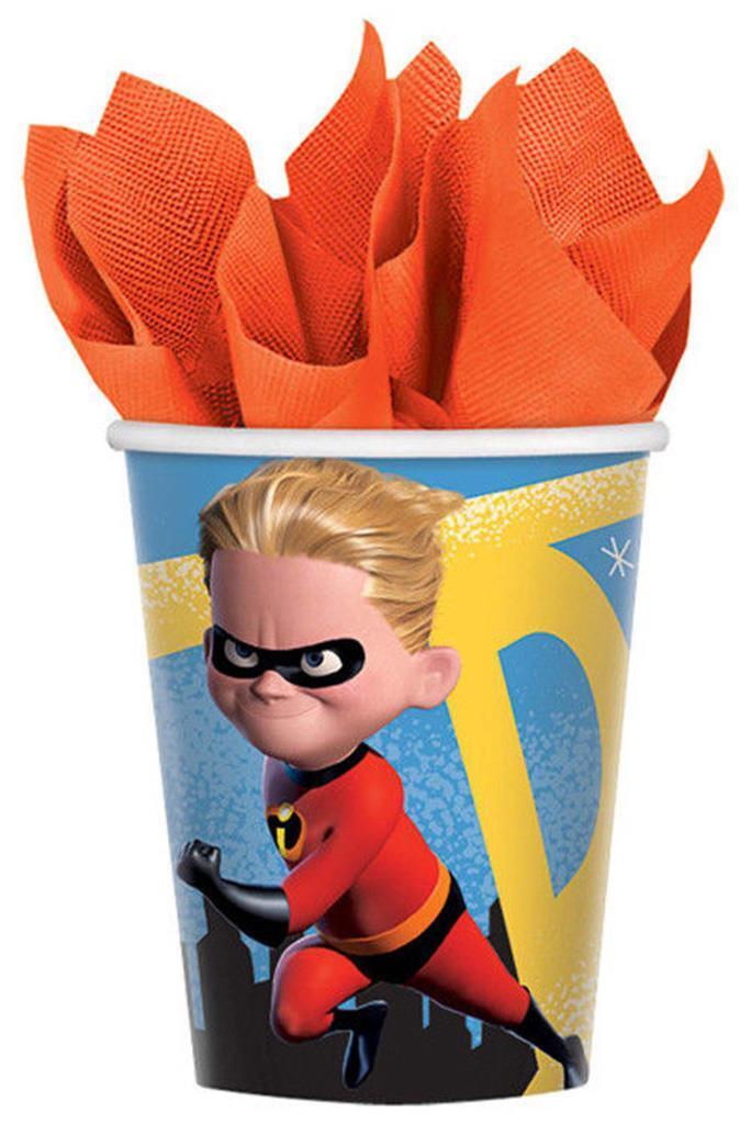 Vasos de Papel Increibles 2 (x8u)