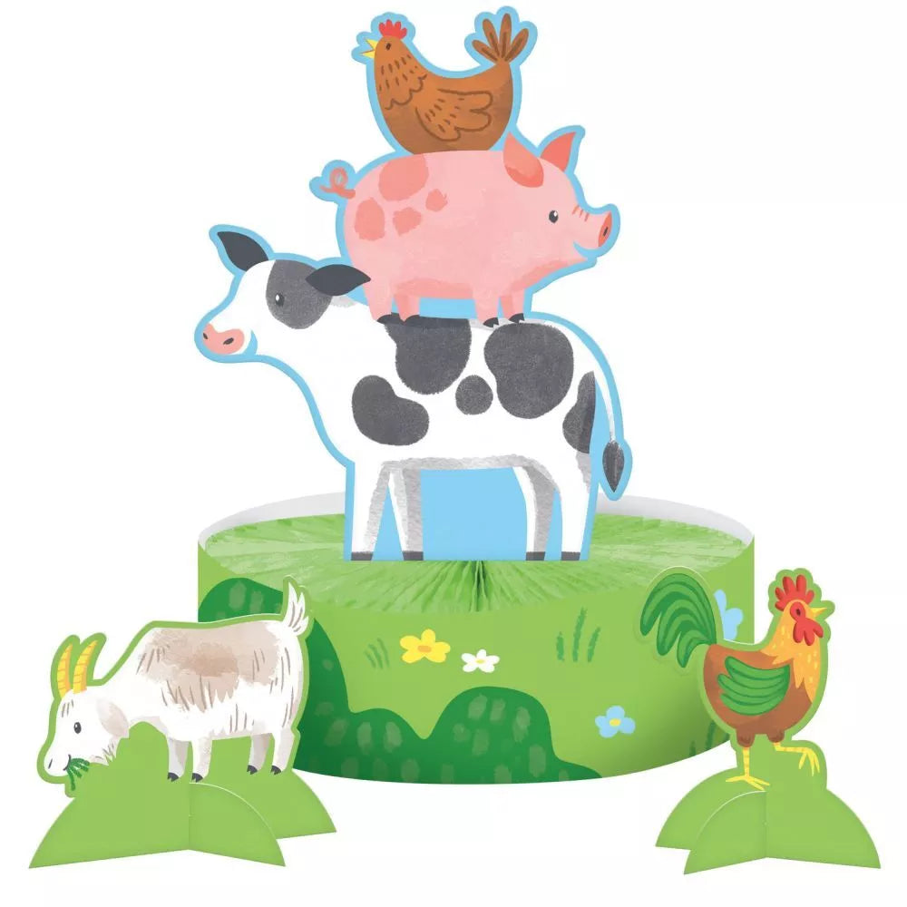 Farm Animals Centerpiece Granja (x1u)