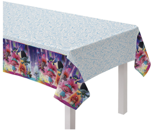 MANTEL PLASTICO RECTANGULAR TROLLS 2 54" X 96"
