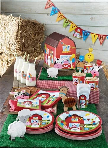 Farm House Centerpiece 3D Granja (x1u)