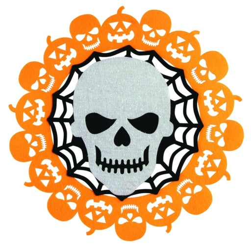 Skull Felt Decoration