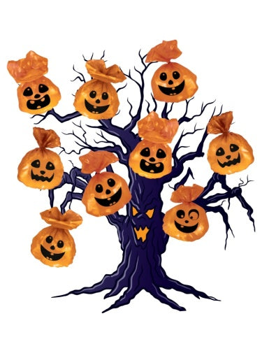Pumpkin Bags Tree Decoration