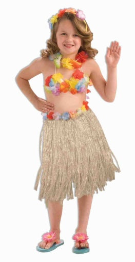 Hula Girl Set-Child - Size: Standard