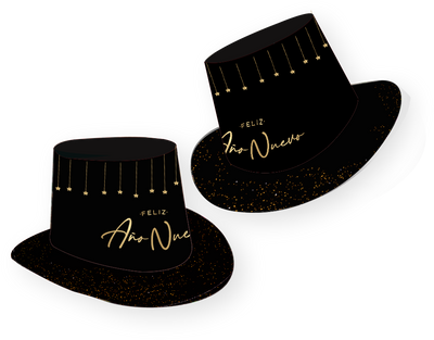 SOMBRERO FELIZ AÑO NUEVO