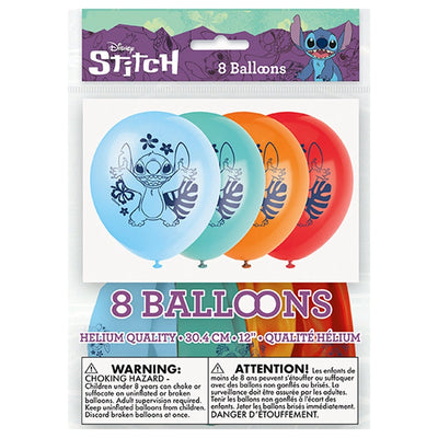 Stitch Latex Balloons (x8u)