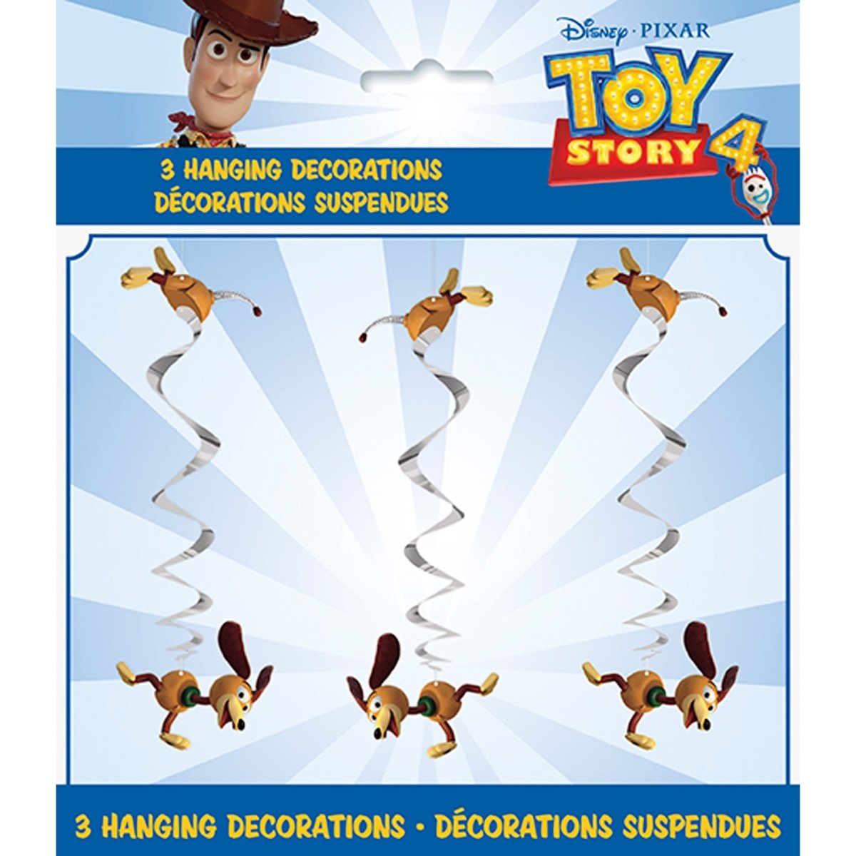 Toy Story Swirl Decorations (x3u)