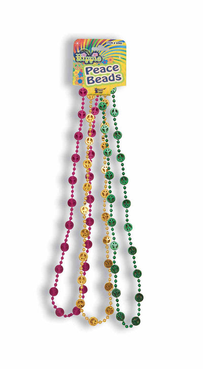Hippie Peace Retro Vintage Sign Beads