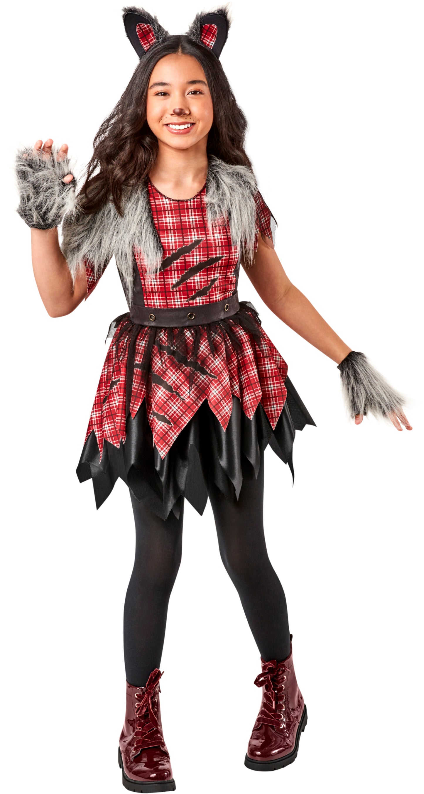 Girl Werewolf Kids Costume