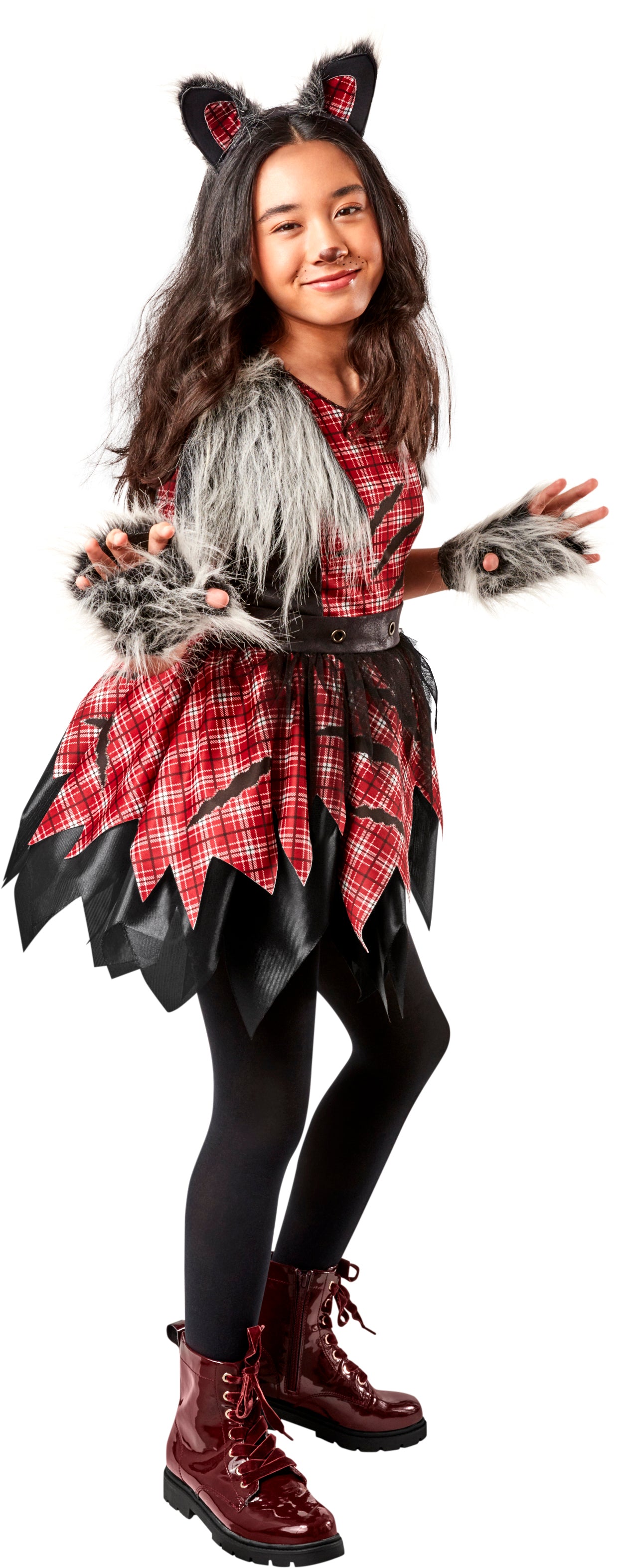Girl Werewolf Kids Costume