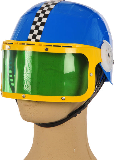 Kids Racing Car Helmet-Blue