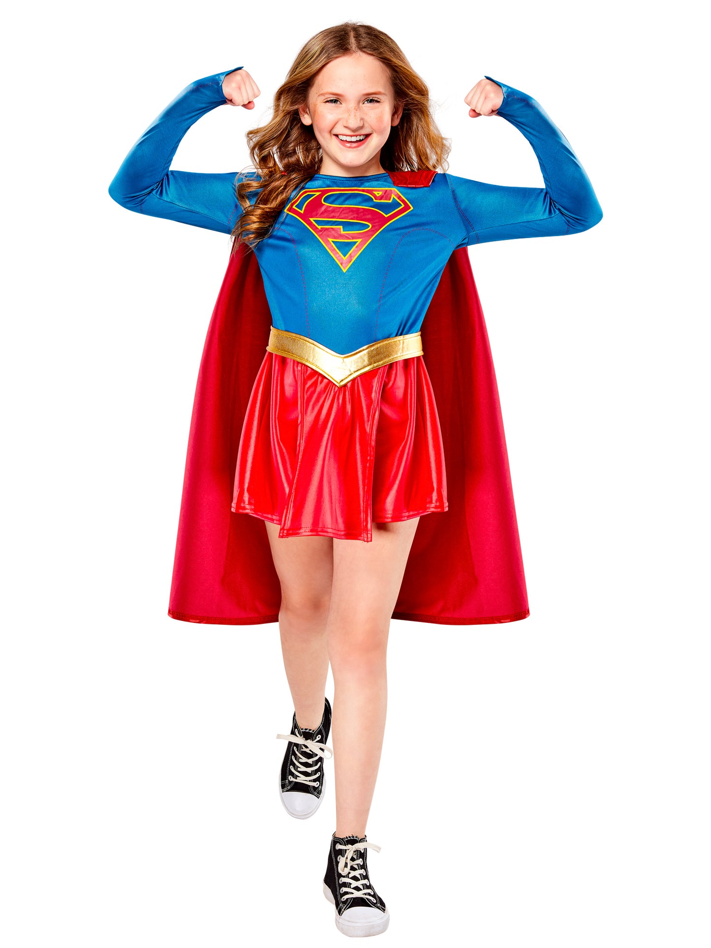 Supergirl Dress Deluxe Kids Costume