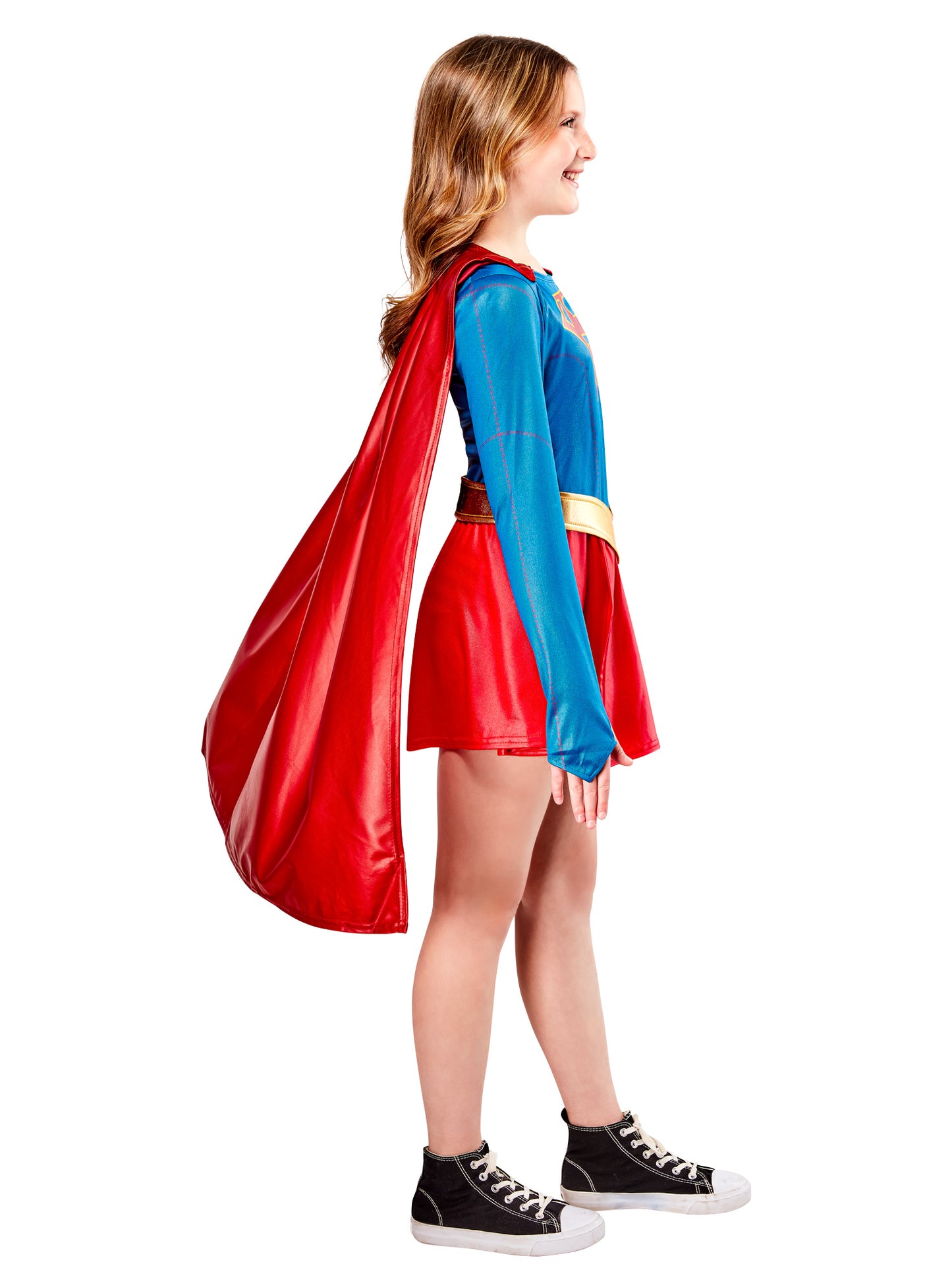 Supergirl Dress Deluxe Kids Costume