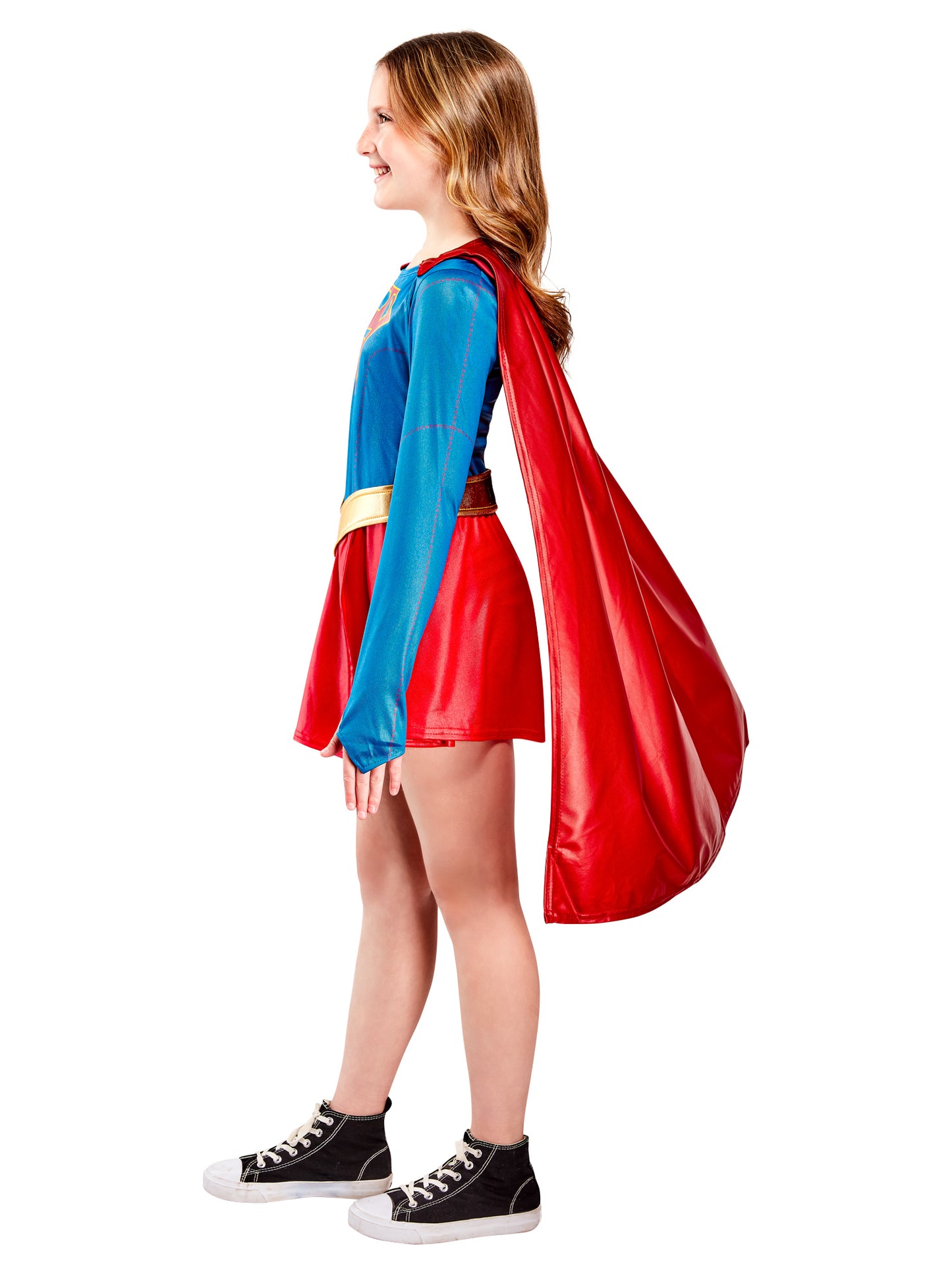 Supergirl Dress Deluxe Kids Costume
