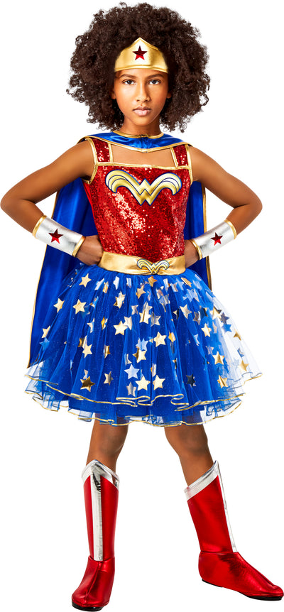DC Wonder Woman Superhero Kids Girl Costume