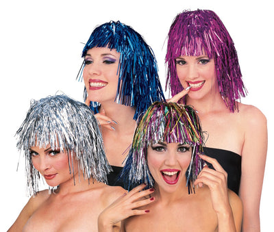 Tinsel Wig-Multicolor