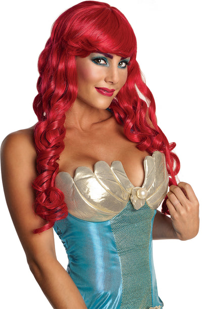 Mermaid Wig Red