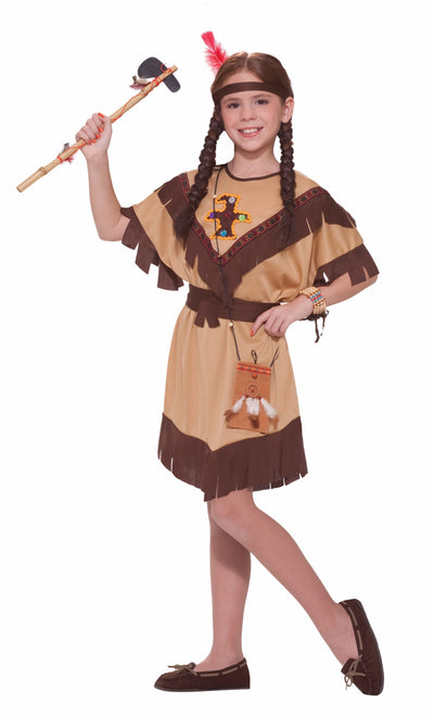 Native American Princess Lilly Kids Girl Costume