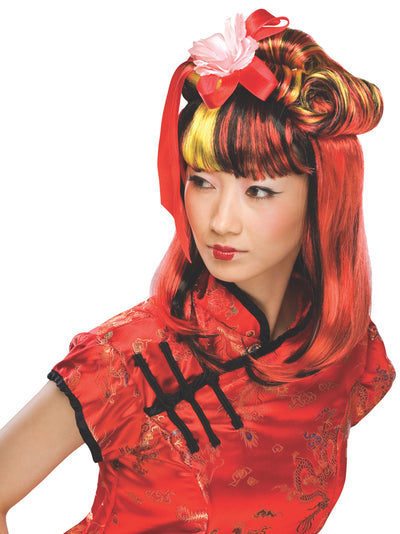 Adult Dragon Lady Wig - Red