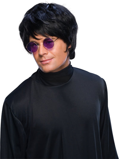 Adult Pop Star Wig - Black