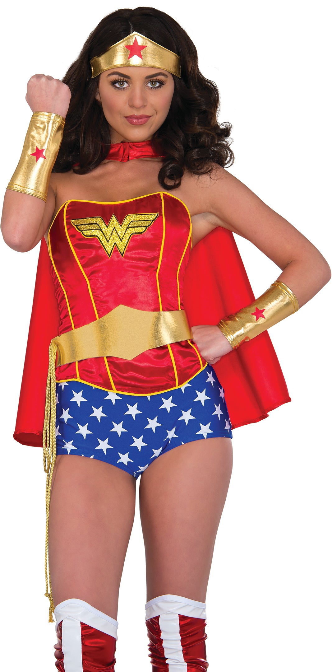Wonder Woman Superhero Adult Woman Accessories Set