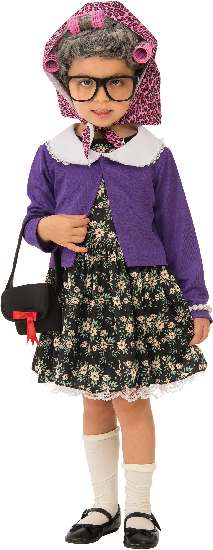 Little Old Lady Kids Girl Costume