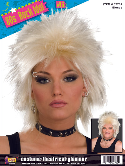 80's Rock Idol Wig