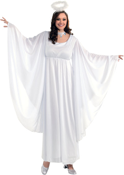 White Christmas Angel Adult Woman Costume