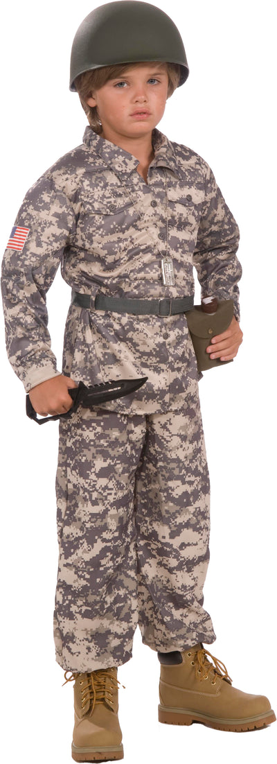 Desert Army Soldier Kids Costume