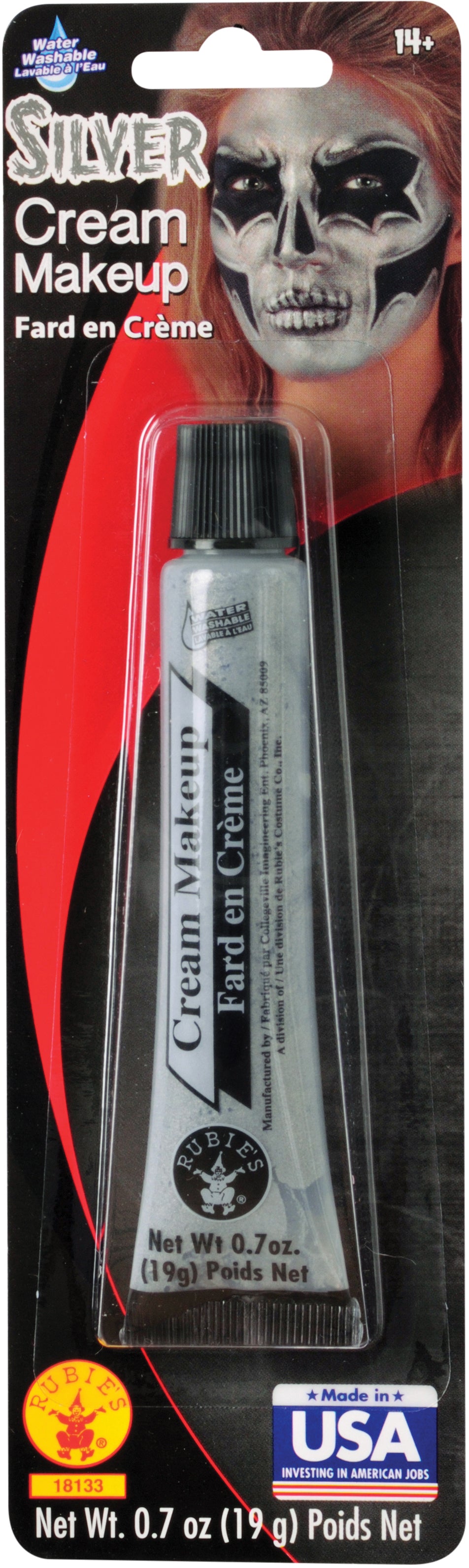 Cream Makeup - Silver Metallic