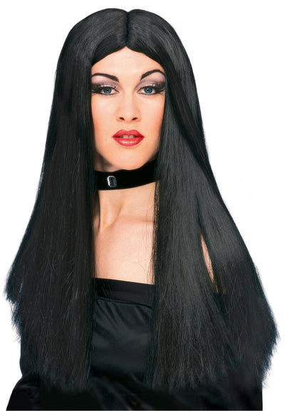 Adult Witch Wig 24in Black