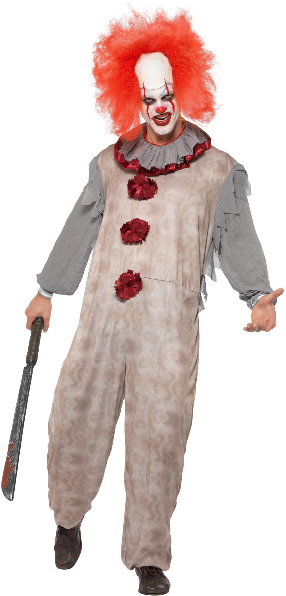 Vintage Killer Clown Adult Men Costume