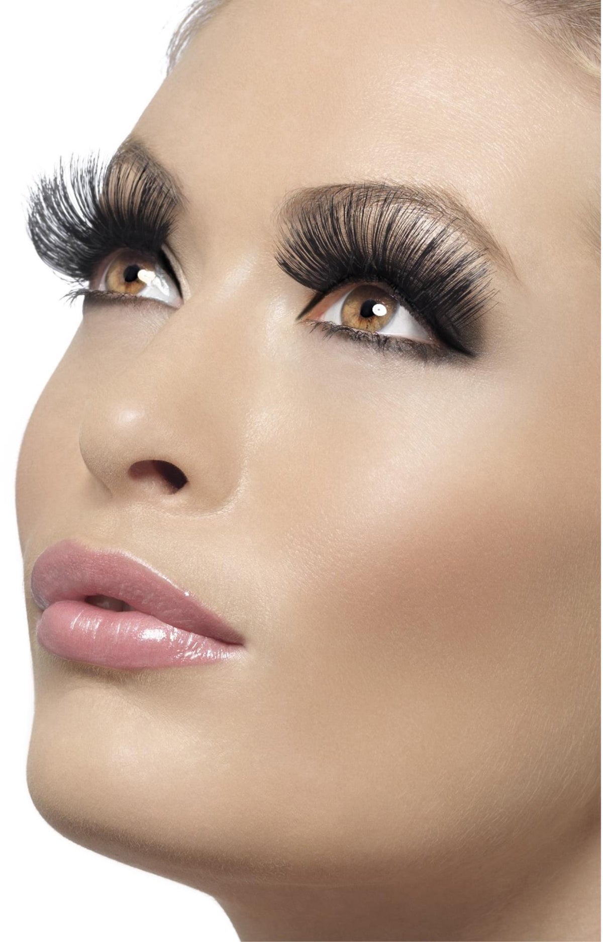 Eyelashes Black - Pestañas Postizas Negras Naturales Con Adhesivo