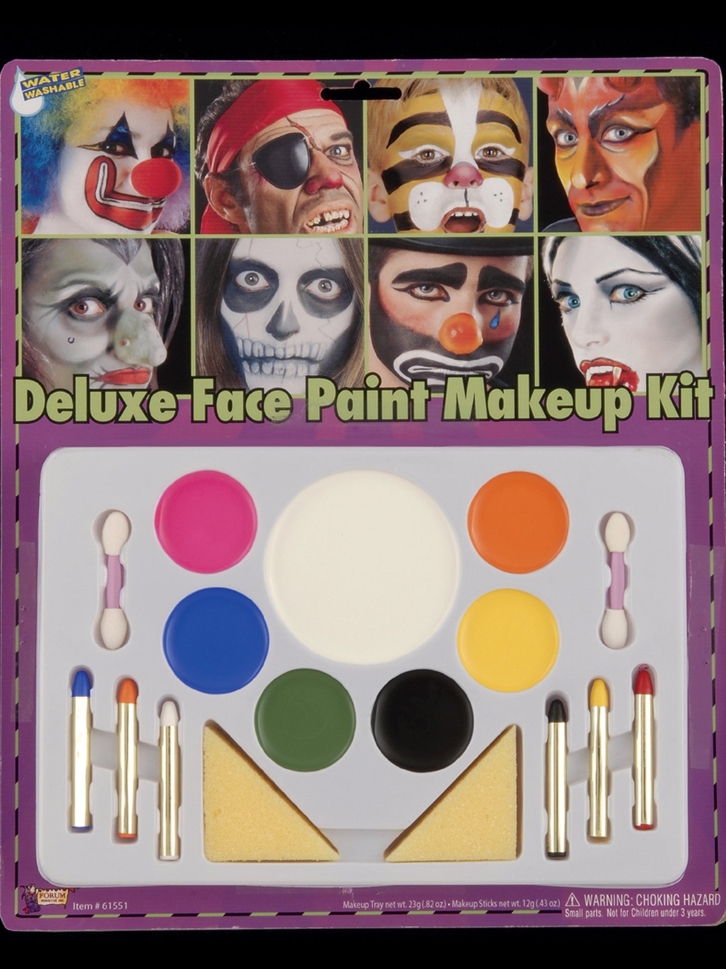 Deluxe Make Up-Face Painting Kit