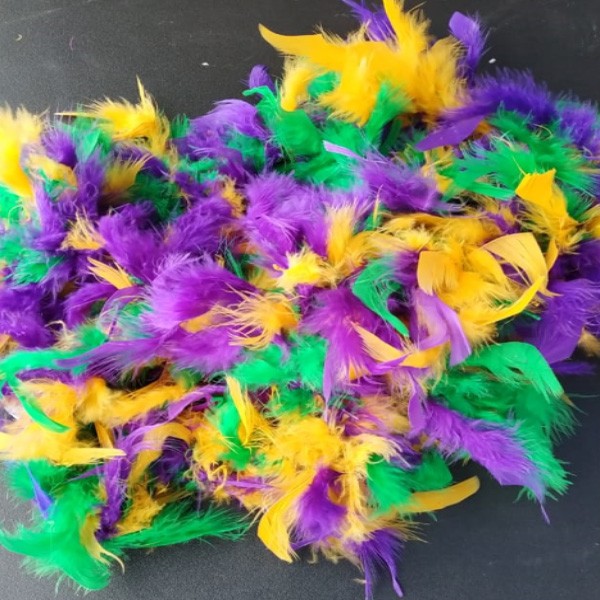 CHANDELLE BOA PURPLE-GOLD-GREEN (PREMIUM QUALITY)