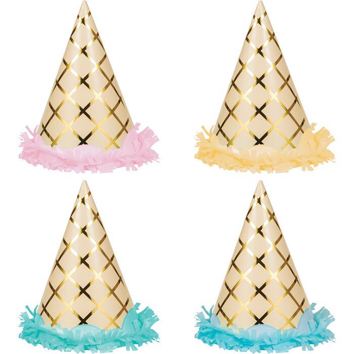 Ice Cream Party Hats