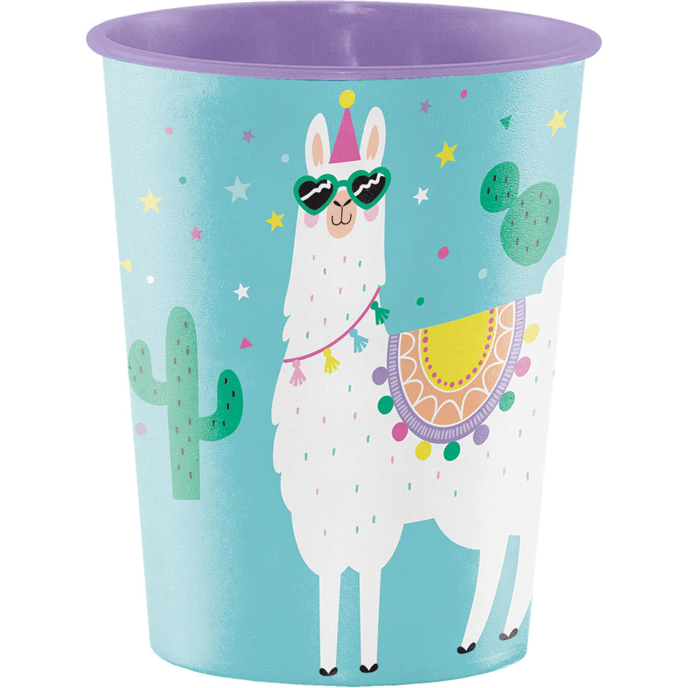 Llama Party Vaso de Plastico