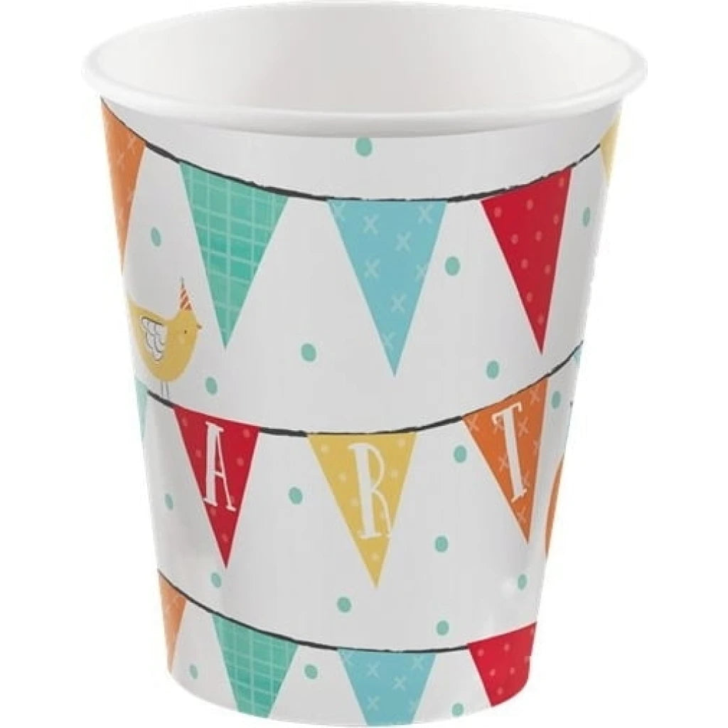 Baby Farm Barnyard Vasos 9oz (x8u)