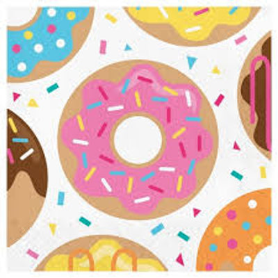 Donut Time Servilletas de Papel Almuerzo