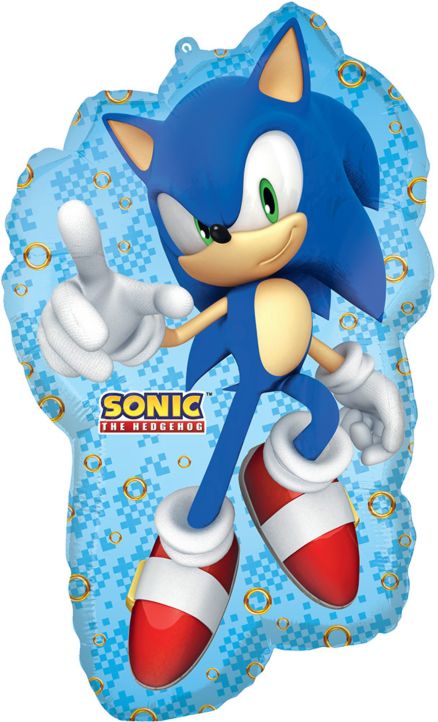 Sonic Supershape Foil Balloon