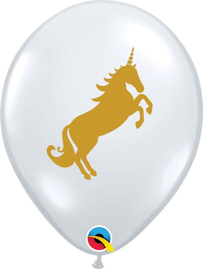 Globo Latex Unicornio 11" 50 u.