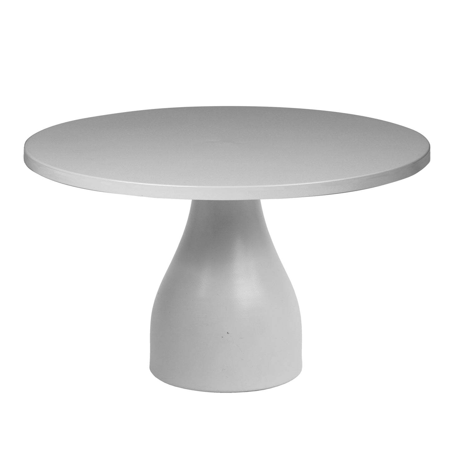Soporte para Tortas Redondo Oliva 12" - PLATA