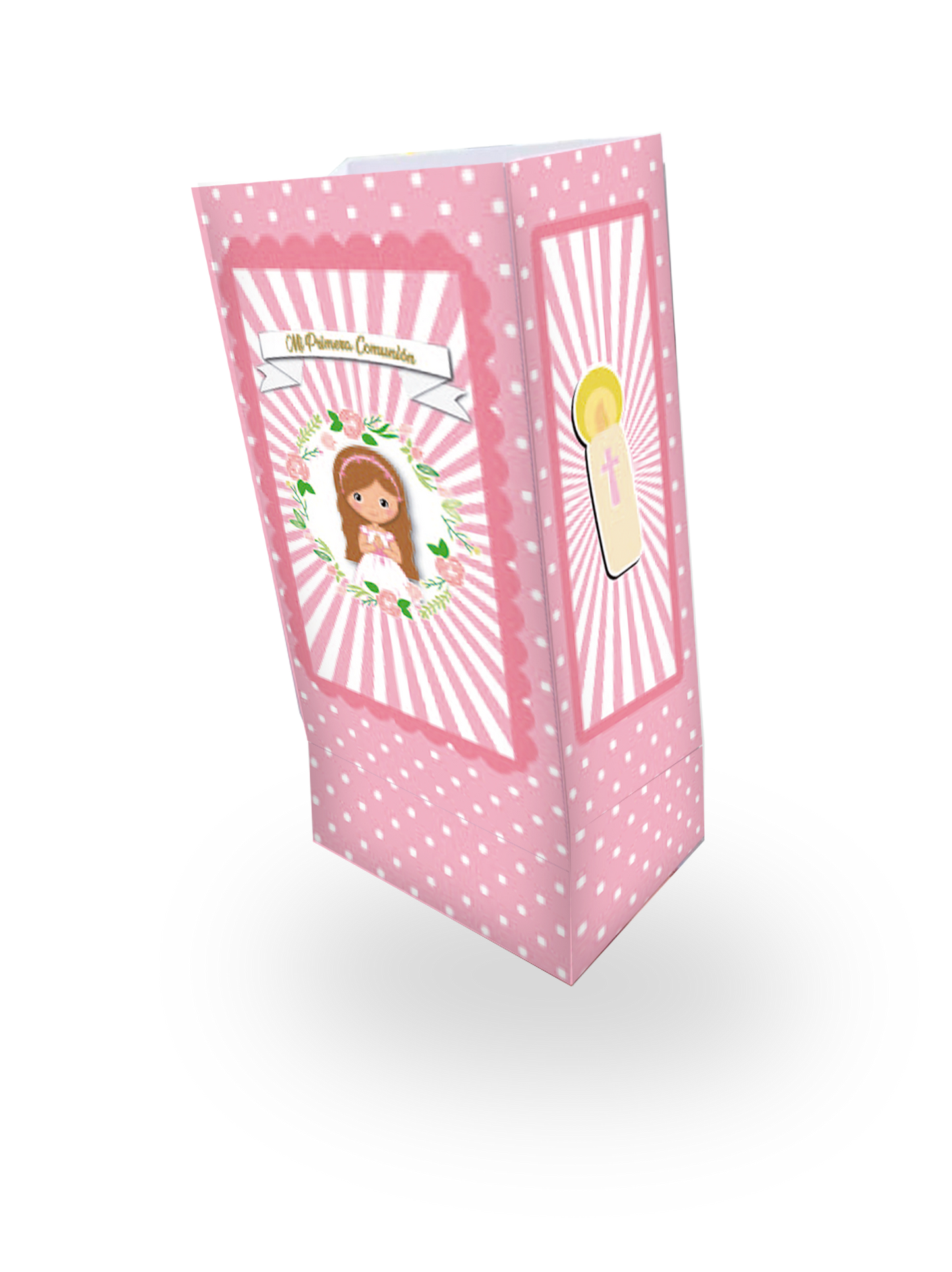 BOLSA CRISPETERA X8 PRIMERA COMUNION NIÑA