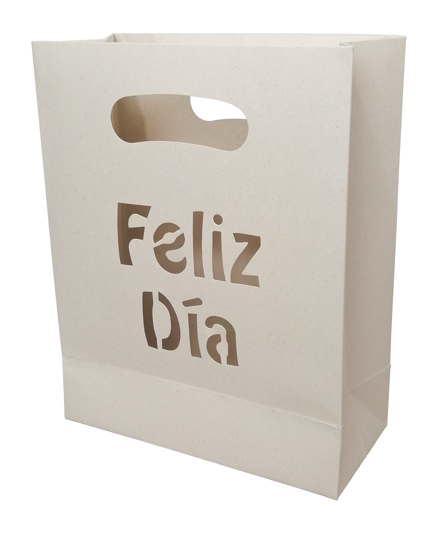 BOLSAS MEDIANA FELIZ DIA EARPACK (BEIGE)