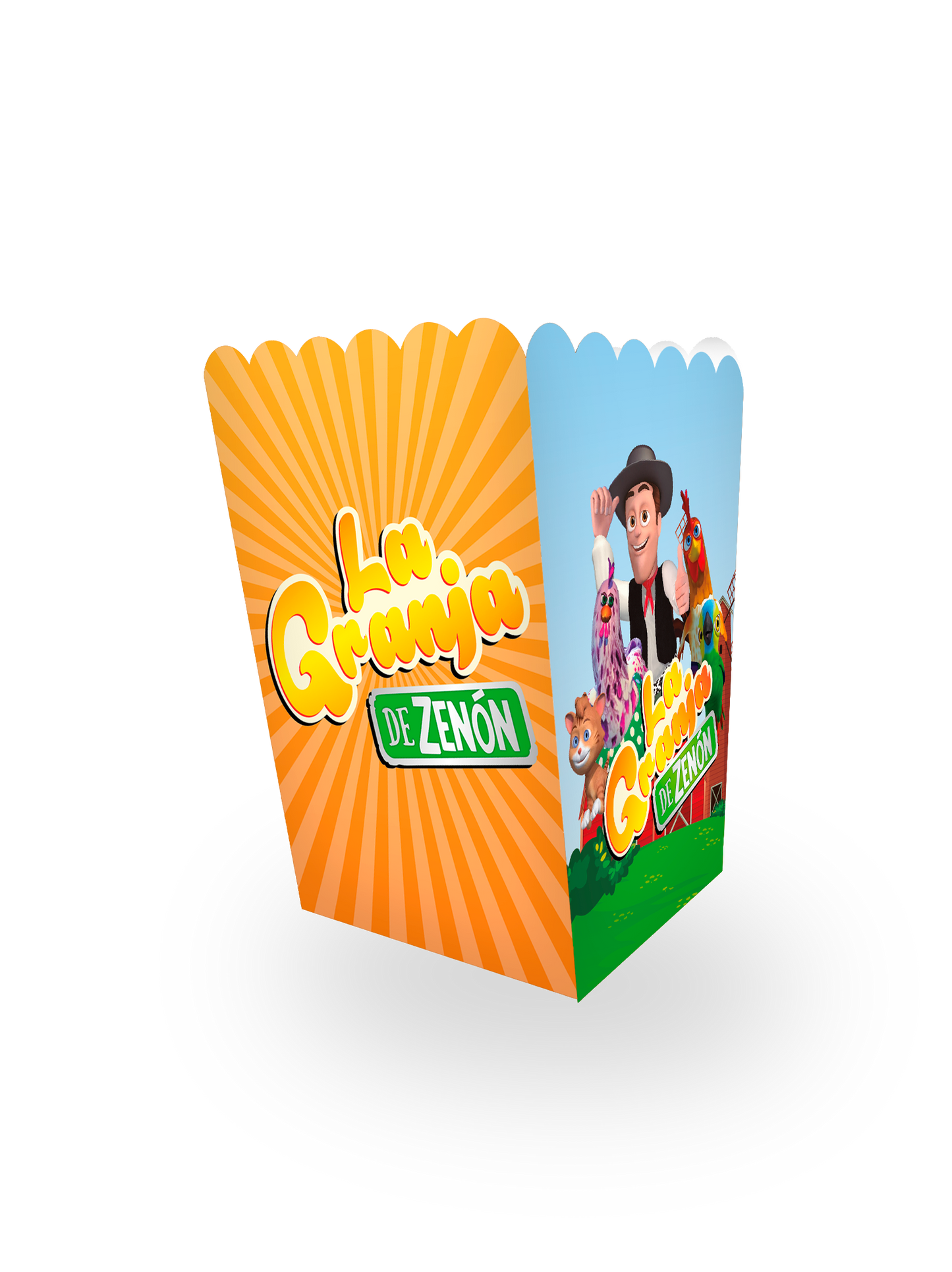 CAJA CRISPETERA X 6 UD LA GRANJA DE ZENON
