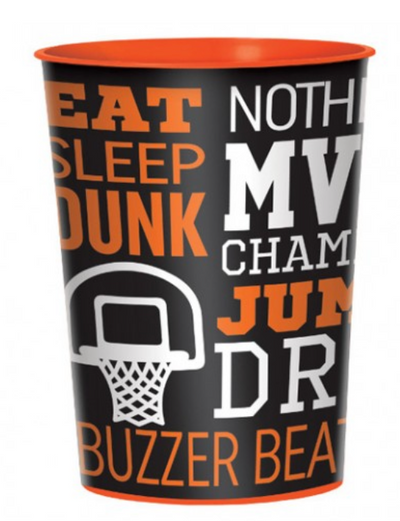 Basketball Vaso Reutilizable