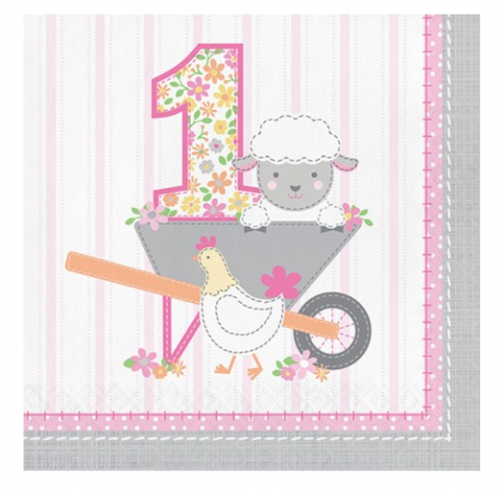 Farm Girl Servilletas Grandes